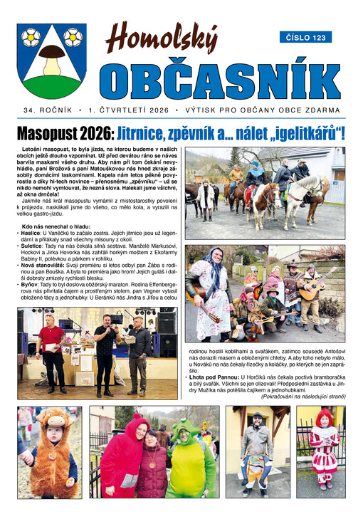 Homolský občasník