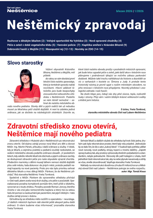 Neštěmický zpravodaj