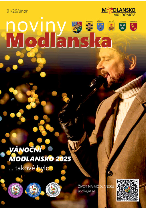 Noviny Modlanska : obecní zpravodaj pro občany Modlan, Věšťan, Suché, Kvítkova a Drahkova