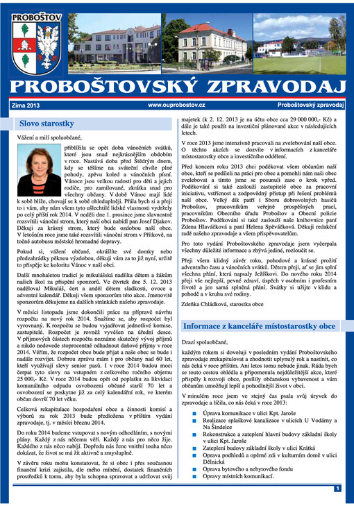 Proboštovský zpravodaj