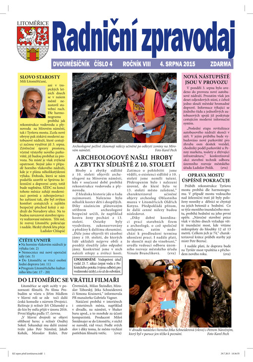 Radniční zpravodaj : dvouměsíčník Litoměřic