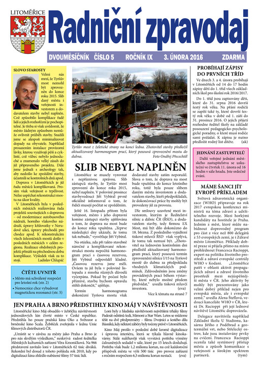 Radniční zpravodaj : dvouměsíčník Litoměřic