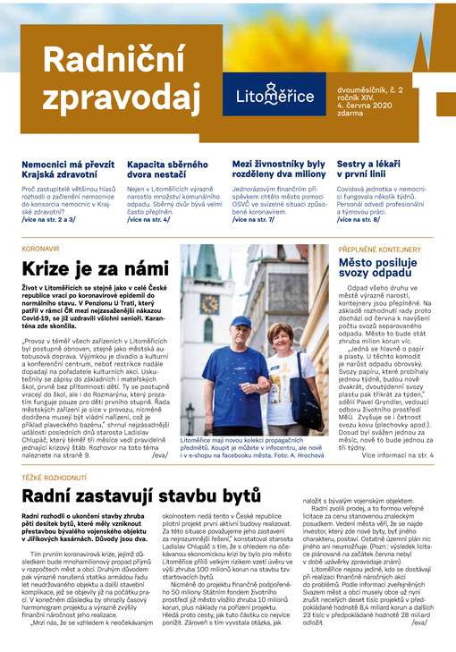 Radniční zpravodaj : dvouměsíčník Litoměřic