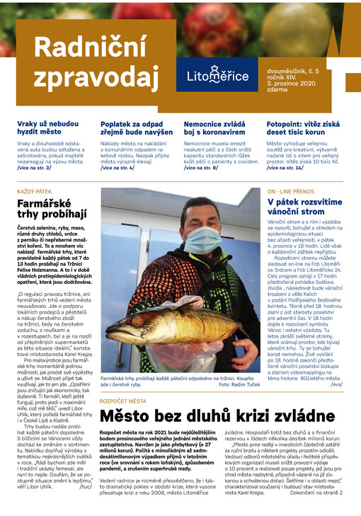 Radniční zpravodaj : dvouměsíčník Litoměřic