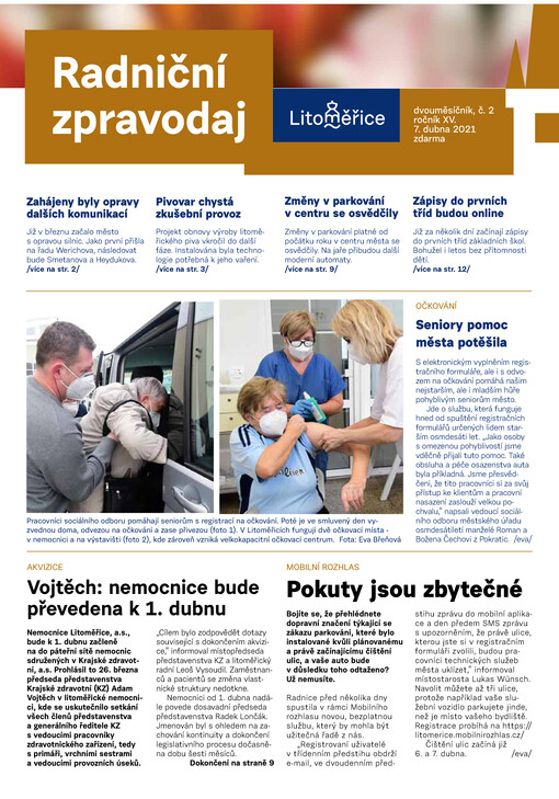 Radniční zpravodaj : dvouměsíčník Litoměřic