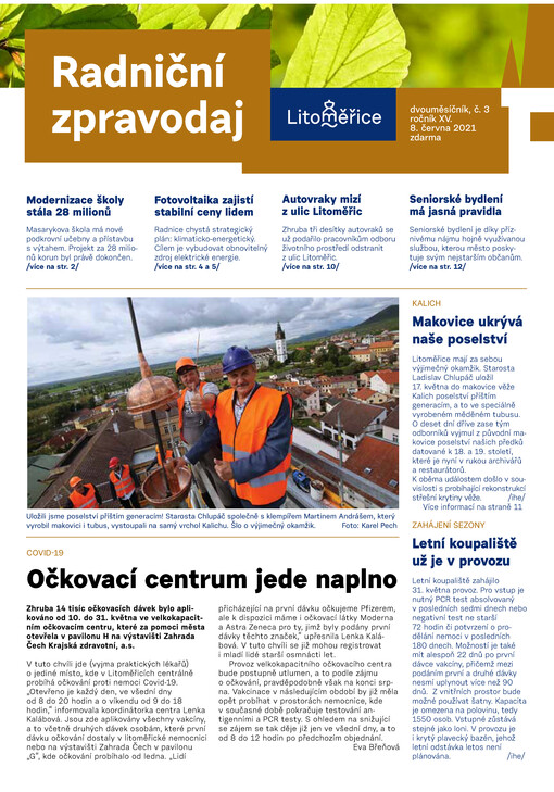 Radniční zpravodaj : dvouměsíčník Litoměřic