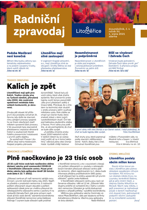 Radniční zpravodaj : dvouměsíčník Litoměřic