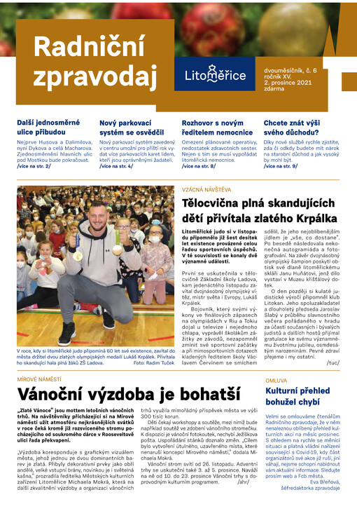 Radniční zpravodaj : dvouměsíčník Litoměřic