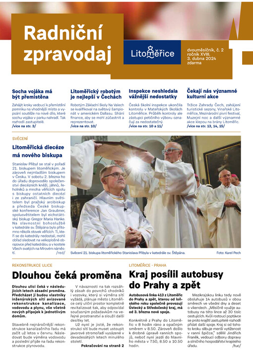 Radniční zpravodaj : dvouměsíčník Litoměřic
