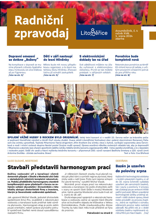 Radniční zpravodaj : dvouměsíčník Litoměřic