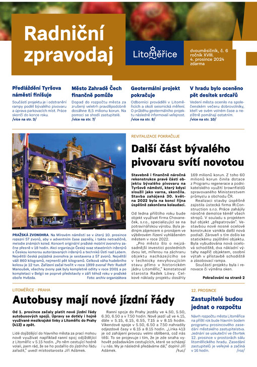 Radniční zpravodaj : dvouměsíčník Litoměřic