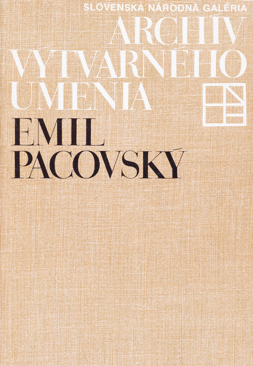 Emil Pacovský : 1878 - 1948 