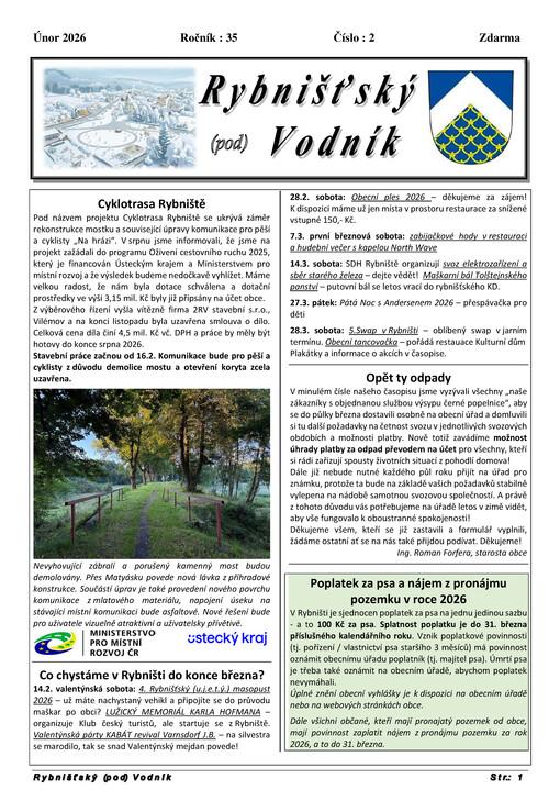 Rybnišťský (pod) vodník