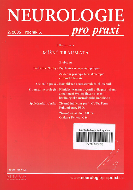 Neurologie pro praxi