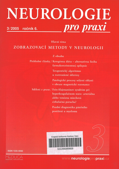 Neurologie pro praxi