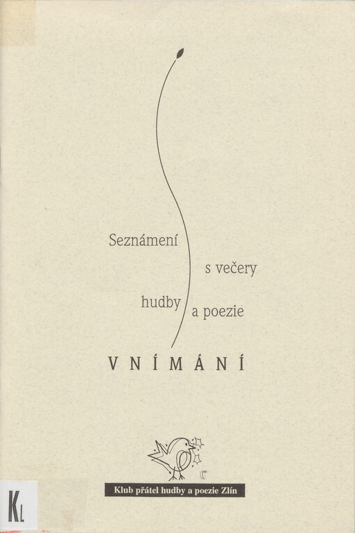 Vnímání: seznámení s večery hudby a poezie