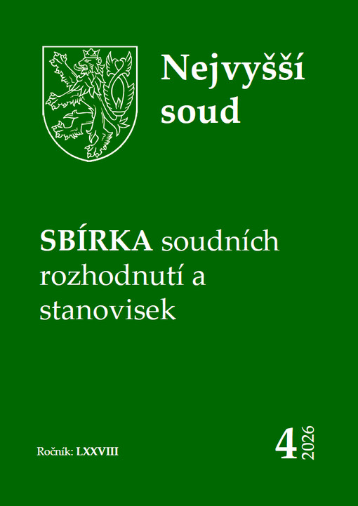 Sbírka soudních rozhodnutí a stanovisek