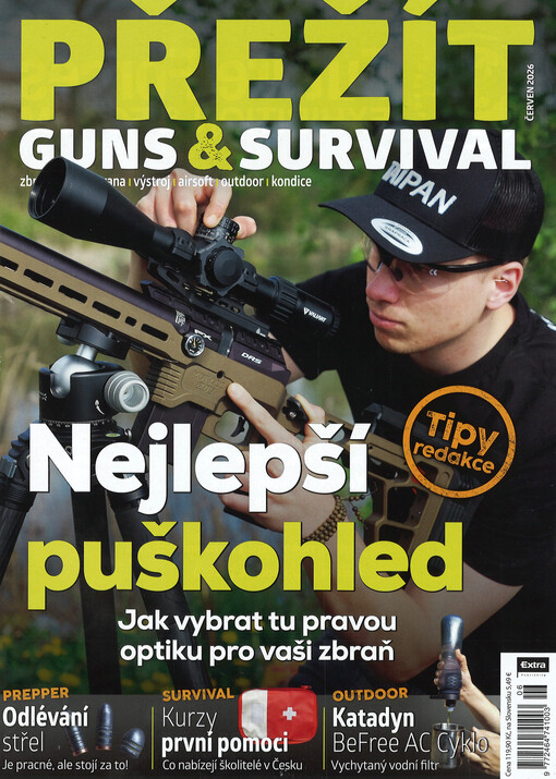 Přežít : guns & survival : zbraně, sebeobrana, výstroj, airsoft, outdoor, kondice