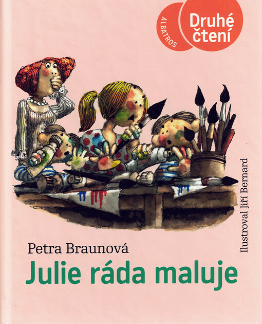 Julie ráda maluje