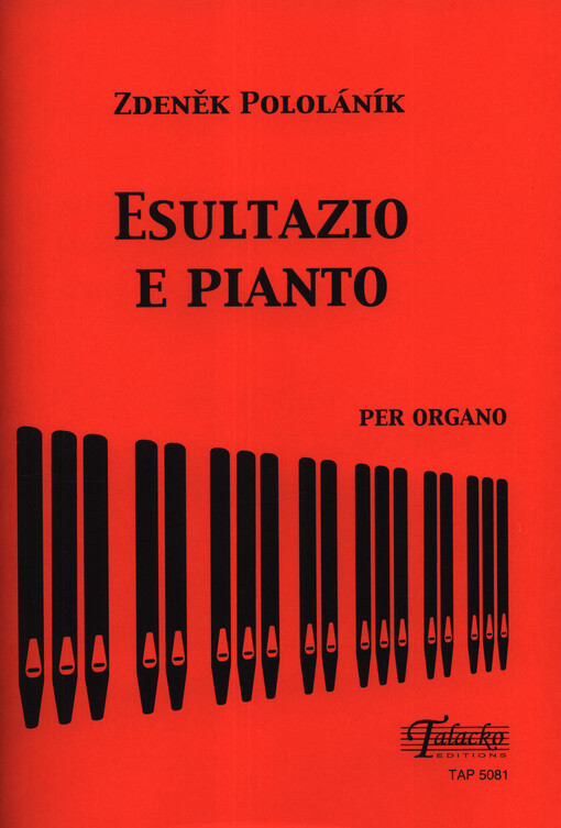 Esultazio e pianto : per organo