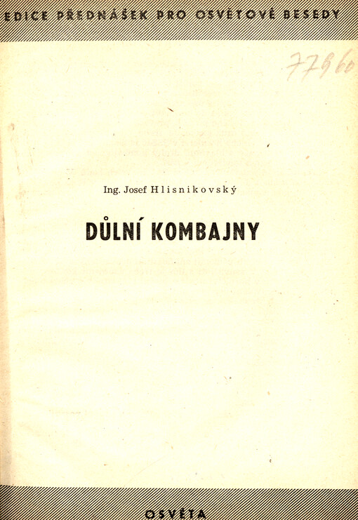 Důlní kombajny