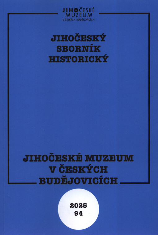 Jihočeský sborník historický