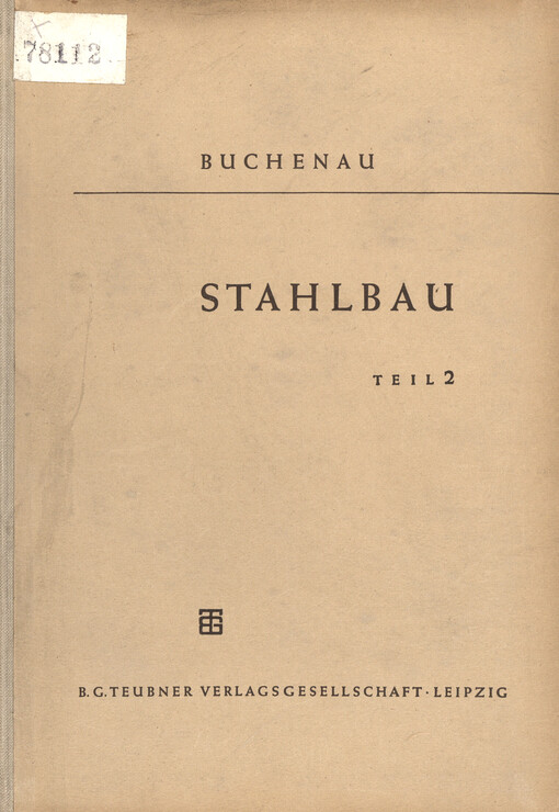 Stahlbau. Teil II.