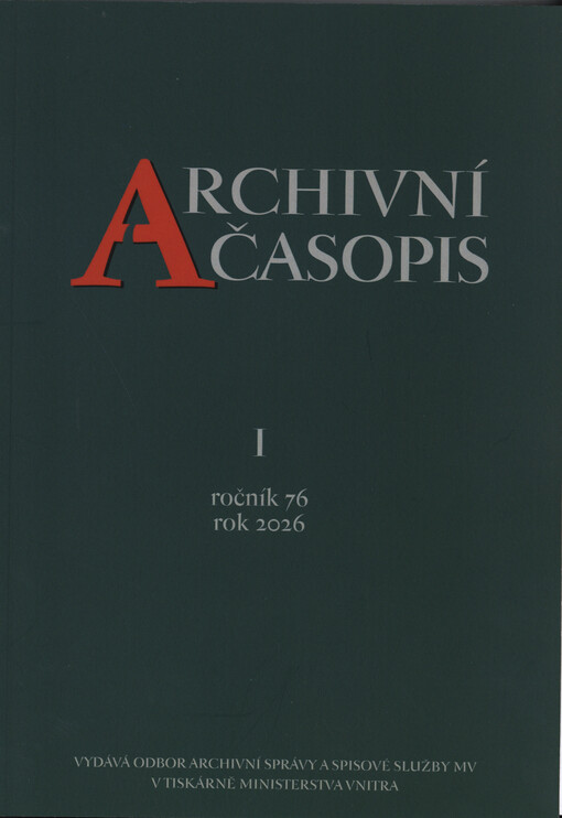 Archivní časopis
