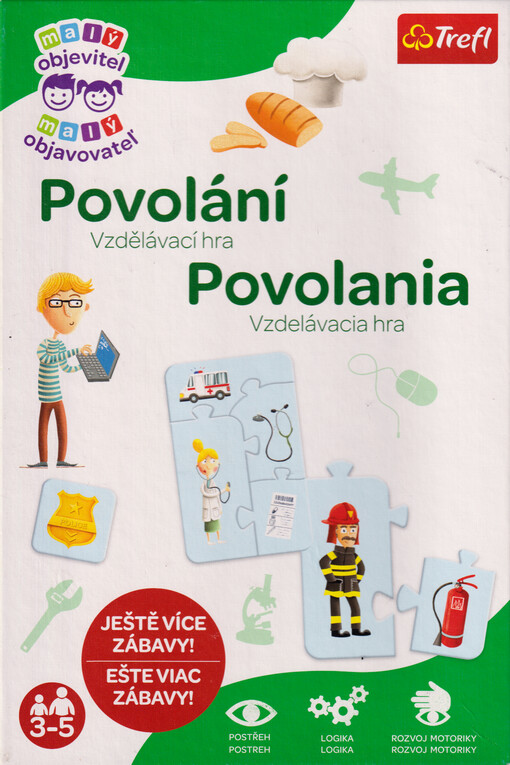 Povolání : vzdělávací hra = Povolania : vzdelávacia hra