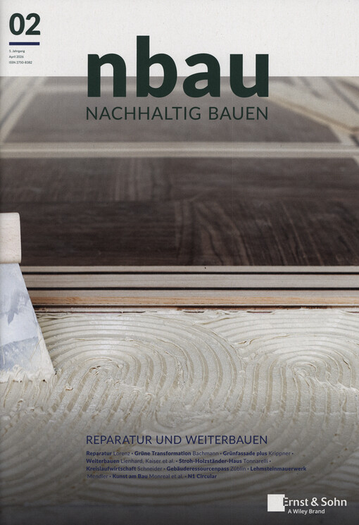 nbau : nachhaltig bauen