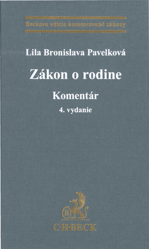 Zákon o rodine : komentár