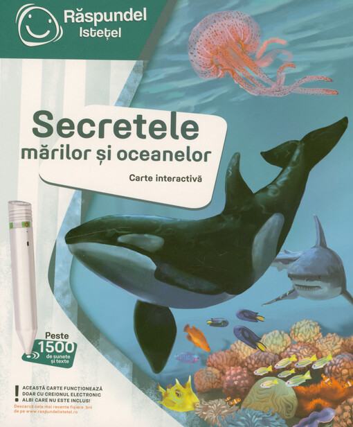 Secretele mărilor și oceanelor : carte interactivă