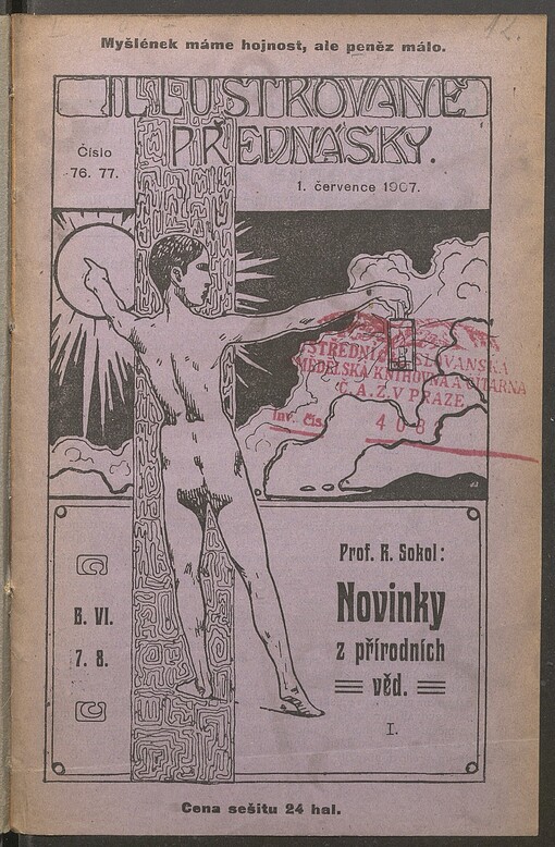 Novinky z přírodních věd.I.