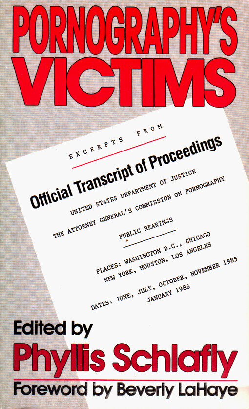 Pornography´s Victims