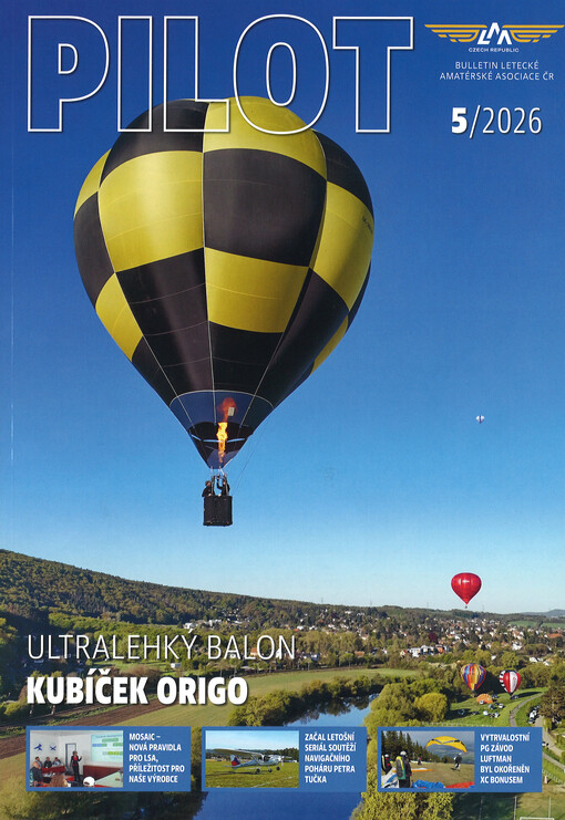 Pilot : bulletin Letecké amatérské asociace ČR : časopis pro ultralehké, závěsné létání a paragliding
