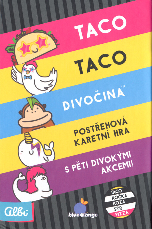 Taco, taco divočina : postřehová karetní hra s pěti divokými akcemi!