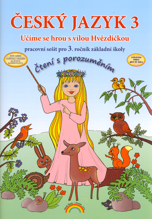 Český jazyk 3 : učíme se hrou s vílou Hvězdičkou. Pracovní sešit pro 3. ročník