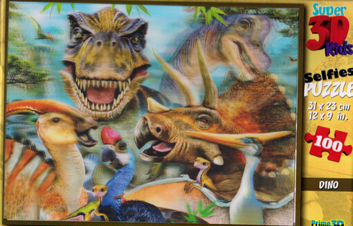 Dino : super 3D kids selfies puzzle