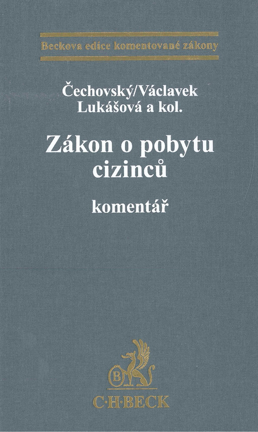 Zákon o pobytu cizinců : komentář