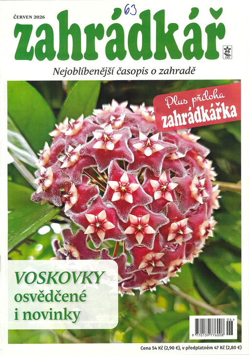 Zahrádkář : časopis zahrádkářů, ovocnářů, vinařů
