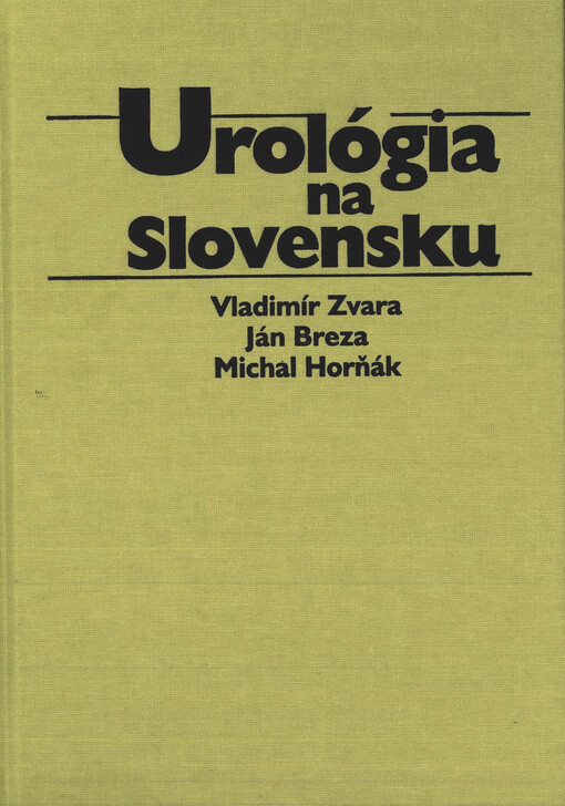 Urológia na Slovensku