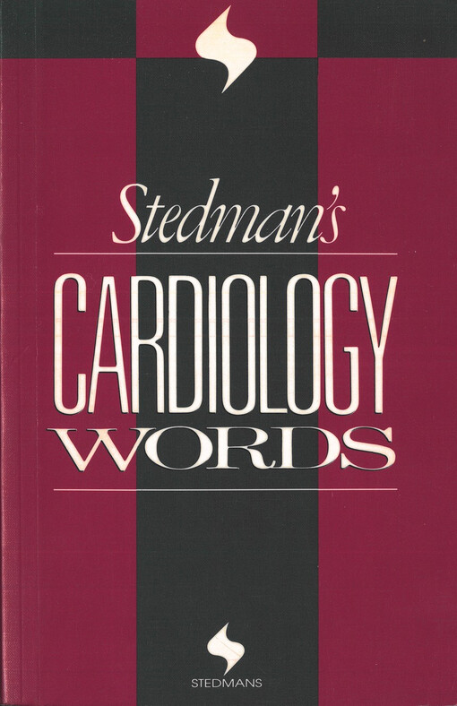 Stedman's cardiology words