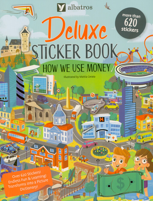 How we use money : deluxe sticker book