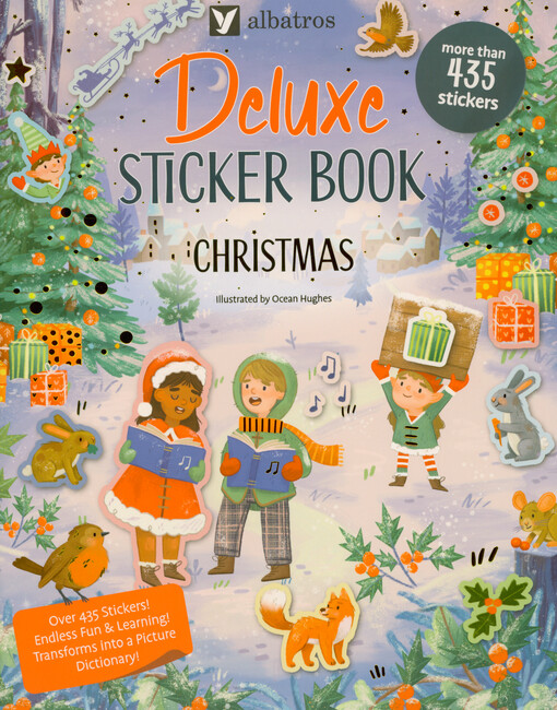 Christmas : deluxe sticker book