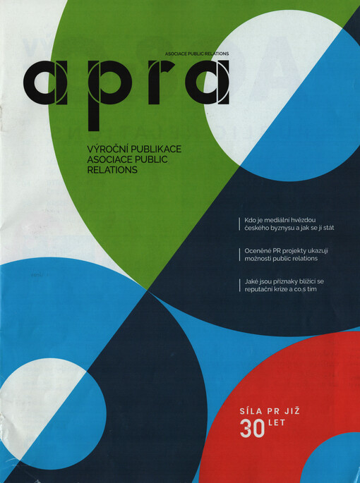 APRA, Asociace public relations : výroční publikace Asociace public relations