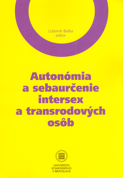 Autonómia a sebaurčenie intersex a transrodových osôb