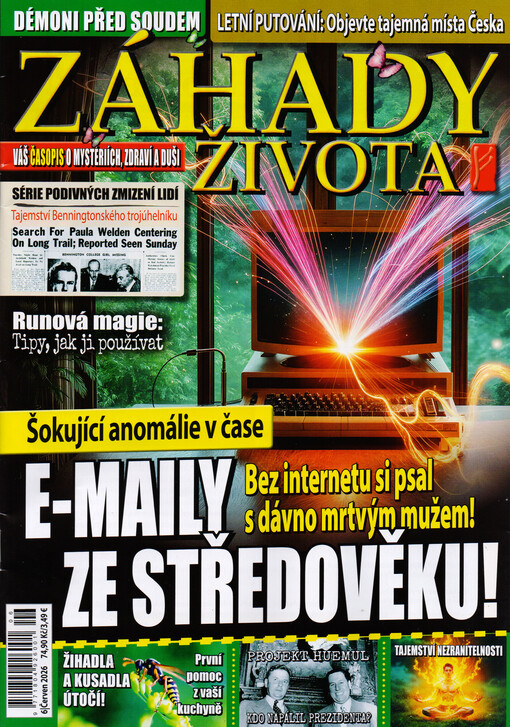 Záhady života : časopis o mystériích, zdraví a duši
