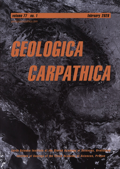 Geologica Carpathica : international geological journal