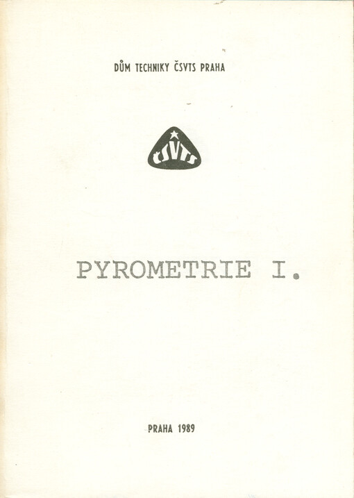Pyrometrie I.