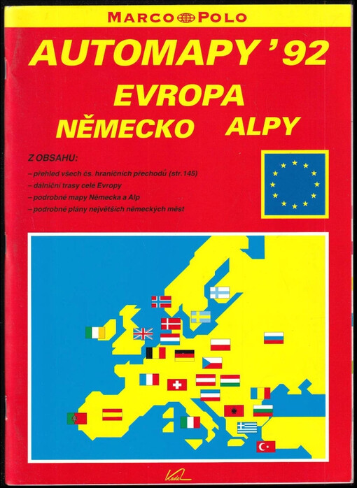 AutomapyEvropa, Německo, Alpy